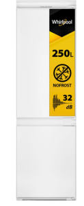 Lodówka Whirlpool WHC18 T132 Total NoFrost 6. Zmysł Komora 0°C Szuflada z kontrolą wilgotności 177cm